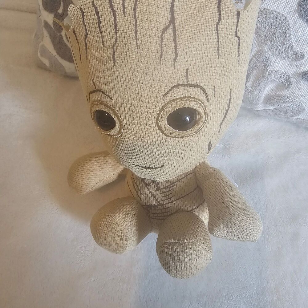 ​Title: Ty Beanie Baby Marvel Groot Plush - NWT 2021 Retired Edition 8”Groot